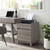 Two Drawer File Storage Cabinet - 27.25" - Gray - IMAGE 2