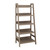 5 Tier Ladder Shelf Bookcase - 60.25" - Gray - IMAGE 1