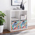 Four Cube Storage Cabinet - 30" - White - IMAGE 3