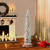 Pre-Lit Pencil Flocked Alpine Artificial Christmas Tree - 6’ - Multi-Color Light - IMAGE 2