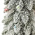 Pre-Lit Pencil Flocked Alpine Artificial Christmas Tree - 6’ - Multi-Color Light - IMAGE 3