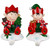 Festive Elves Christmas Stocking Holders - 5" - Set of 2 - IMAGE 1