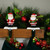 Santa Claus Christmas Stocking Holders - 4.75" - Set of 2 - IMAGE 3