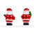 Santa Claus Christmas Stocking Holders - 4.75" - Set of 2 - IMAGE 6