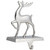 Reindeer Christmas Stocking Holder - 6" - Silver - IMAGE 5
