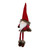Sitting Plush Gnome with Dangling Legs Christmas Figure - 22" - Red - IMAGE 3