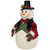 Glittered Snowman with Vest and Bow Tie Christmas Figure - 12.5" - IMAGE 4