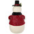 Glittered Snowman with Vest and Bow Tie Christmas Figure - 12.5" - IMAGE 5