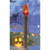 LED Lighted Suction Cup Halloween Window Candle - 8.75" - Orange and Cream - Pack of 4 - IMAGE 2