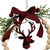 Plaid Reindeer with Pine and Berries Christmas Wreath Ornament - 7.5" - IMAGE 6