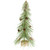 Frosted Bottle Brush Tree on Wooden Base Christmas Decoration - 13" - IMAGE 2
