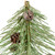 Frosted Bottle Brush Tree on Wooden Base Christmas Decoration - 8.5" - IMAGE 5