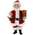 Santa Elf with Gift Christmas Figure - 14" - IMAGE 2