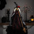 Spooky Witch with Broom Halloween Figure - 18" - IMAGE 3