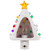 Retro Tree Ceramic Christmas Night Light - 7" - White - IMAGE 5