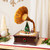 LED Lighted and Musical Gramophone Animated Christmas Decoration - 14" - IMAGE 1