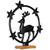 Star Bright Metal Reindeer Christmas Decoration - 12" - IMAGE 4