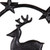 Star Bright Metal Reindeer Christmas Decoration - 12" - IMAGE 5