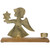 Angel with Star Metal Christmas Tealight Candle Holder - 12" - IMAGE 6