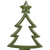 Winter Tree with Star Topper Metal Christmas Tealight Holder - 9.5" - IMAGE 5