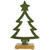 Winter Tree with Star Topper Metal Christmas Tealight Holder - 9.5" - IMAGE 6