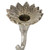 Floral Metal  Taper Candle Holders - 16" - Silver Finish - Set of 2 - IMAGE 6