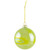 Shiny Glass Ball Christmas Ornaments - 3" (80mm) - Blue, Green and Teal  - 6ct