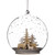 Deer Family in Snow Glass Globe Christmas Ornament  - 4.75" - IMAGE 2