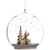 Deer Family in Snow Glass Globe Christmas Ornament  - 4.75" - IMAGE 3