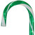 Lighted Outdoor Christmas Candy Cane Pathway Markers - 28" - Red and Green - Set of 6 - IMAGE 5