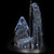 LED Lighted Acrylic Holy Family Nativity Scene on Mirror Christmas Decoration - 17" - IMAGE 5
