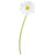 Gerbera Daisy Artificial Floral Stem Spray - 21" - White - IMAGE 3