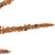 Glitter and Sequin Artificial Leaf Sprigs Christmas Spray - 34" -  Rose Gold - IMAGE 5