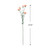Mini Carnation Artificial Floral Spray - 27.5" - Peach - IMAGE 5