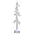 LED Lighted Acrylic Icicle Tree Christmas Decoration - 18"