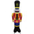Lighted Inflatable Nutcracker Soldier Outdoor Christmas Decoration - 6.25' - IMAGE 2