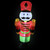 LED Lighted Inflatable Soldier Nutcracker Outdoor Christmas Decoration - 4.25' - IMAGE 3