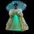 Lighted Fiber Optic African American Angel Christmas Tree Topper - 12" - Gold - IMAGE 3