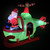Lighted Inflatable Santa with Helicopter Outdoor Christmas Decoration -7' - IMAGE 3