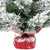 Full Flocked Angel Pine Artificial Mini Christmas Tree - 18" - Unlit - IMAGE 6