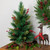 Spruce Pine Needle and Pinecone Artificial Mini Christmas Tree - 25" - Unlit - IMAGE 1