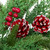 Real Touch™️ Wind River Fir with Glittered Pinecones Artificial Christmas Wreath - 24" - Unlit - IMAGE 5