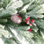 Real Touch™️ Flocked Snowcap Grove Fir Artificial Christmas Garland - 7' x 15"  - Unlit - IMAGE 6