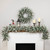 Real Touch™️ Flocked Wind River Fir with Berries Artificial Christmas Garland - 7' x 12"  - Unlit - IMAGE 3