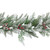 Real Touch™️ Flocked Wind River Fir with Berries Artificial Christmas Garland - 7' x 12"  - Unlit - IMAGE 5