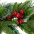 Calloway Fir with Berries Artificial Christmas Garland - 7' x 12" - Unlit - IMAGE 6