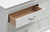 6-Drawer Wooden Bedroom Chest - 59" - Silver - IMAGE 3