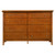 10-Drawer Wooden Double Dresser - 58" - Brown - IMAGE 1
