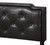 Leather Tufted Adjustable Queen Panel Bed - 85" - Cappuccino Brown