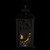 LED Lighted Ghosts Halloween Candle Lantern - 11" - Black - IMAGE 3